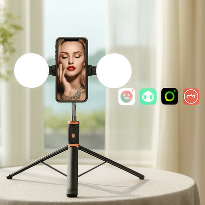 Selfie Stick with Grip Handle